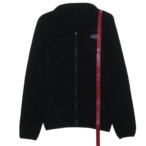 The North Face Womens Black Fleece Full Zip Jacket Size M