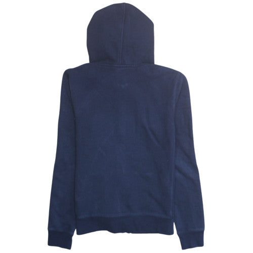 Ralph Lauren Sport Womens Navy Blue Full Zip Hoodie Size M Cotton