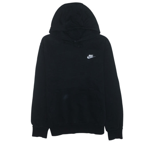 Nike Womens Black Pullover Hoodie S – Classic Fleece Sweatshirt