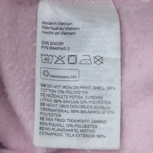 H&M Women’s Pink Justin Bieber Changes 2020 Sweatshirt Size M Relaxed Fit
