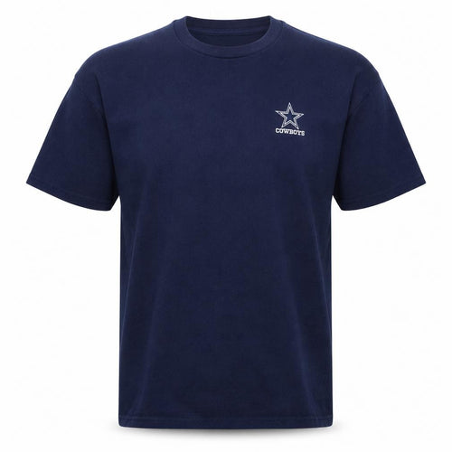 Reebok Men’s Blue 2XL Crew Neck Sports T-Shirt Cowboys Logo