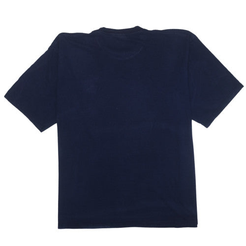 Reebok Men’s Blue 2XL Crew Neck Sports T-Shirt Cowboys Logo