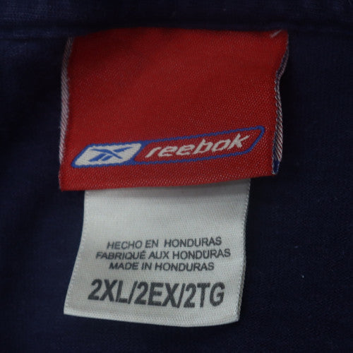 Reebok Men’s Blue 2XL Crew Neck Sports T-Shirt Cowboys Logo