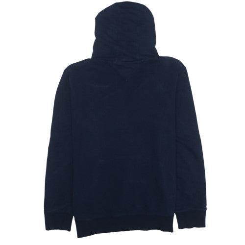 Tommy Jeans Men's Blue 2XL Pullover Hoodie NYC Logo Sweatshirt