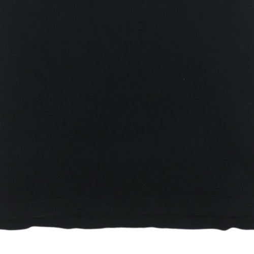 Adidas Men's Black Crew Neck Short Sleeve T-Shirt M Sports Style