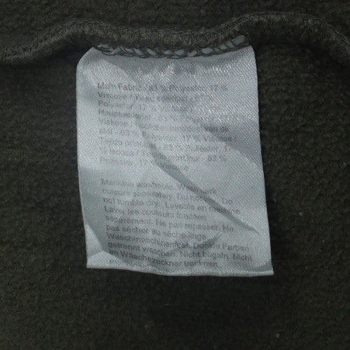 Regatta Mens Green Fleece 1/2 Zip Pullover Sweatshirt M