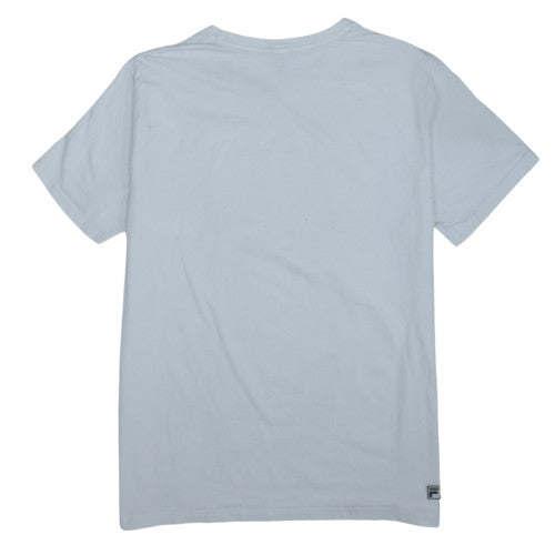 Fila Men's White XL Graphic Adventure Crew Neck T-Shirt
