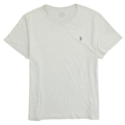 Ralph Lauren Men's Grey Slim Fit Short Sleeve T-Shirt XL