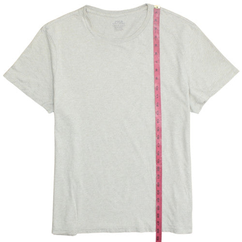 Ralph Lauren Men's Grey Slim Fit Short Sleeve T-Shirt XL