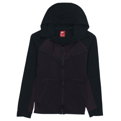 Nike Men's Black Full Zip Fleece Hoodie Size S
