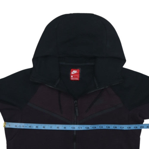 Nike Men's Black Full Zip Fleece Hoodie Size S