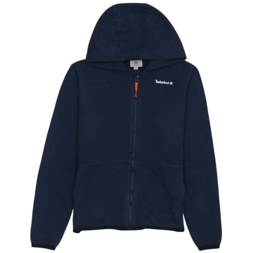 Timberland Boys Navy Full Zip Hoodie Size 14 Years Cotton Blend