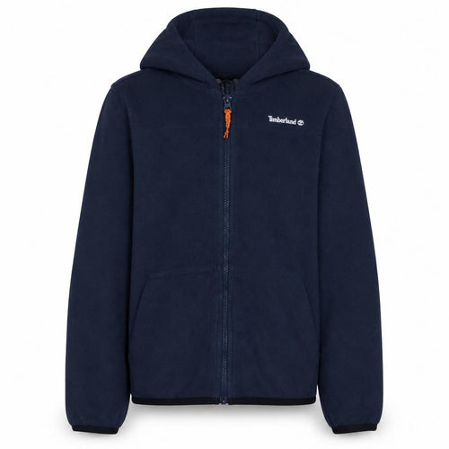 Timberland Boys Navy Full Zip Hoodie Size 14 Years Cotton Blend