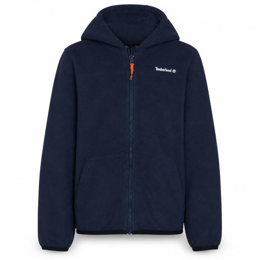 Timberland Boys Navy Full Zip Hoodie Size 14 Years Cotton Blend