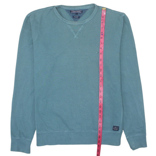 Tommy Hilfiger Men's Blue XL Crew Neck Pullover Sweatshirt