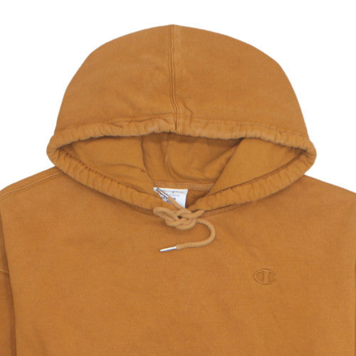 Champion Women’s Brown Pullover Hoodie Medium Fleece Classic Fit