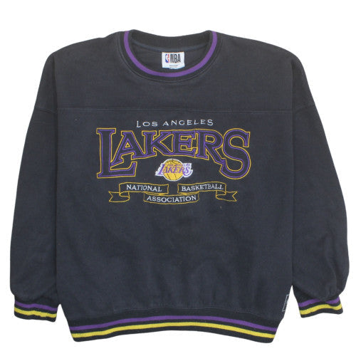 NBA Los Angeles Lakers Men's Black Medium Pullover Sweatshirt