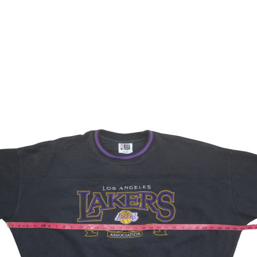 NBA Los Angeles Lakers Men's Black Medium Pullover Sweatshirt