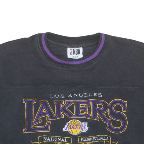 NBA Los Angeles Lakers Men's Black Medium Pullover Sweatshirt