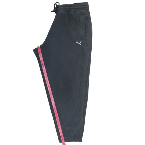 Puma Men’s Black Sweatpants XL Regular Fleece Casual Joggers