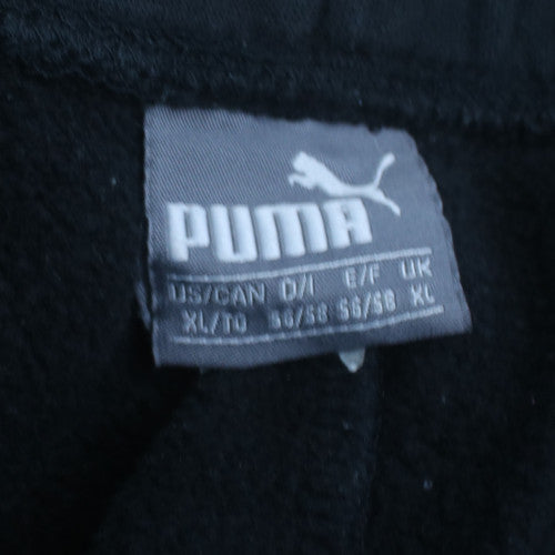 Puma Men’s Black Sweatpants XL Regular Fleece Casual Joggers
