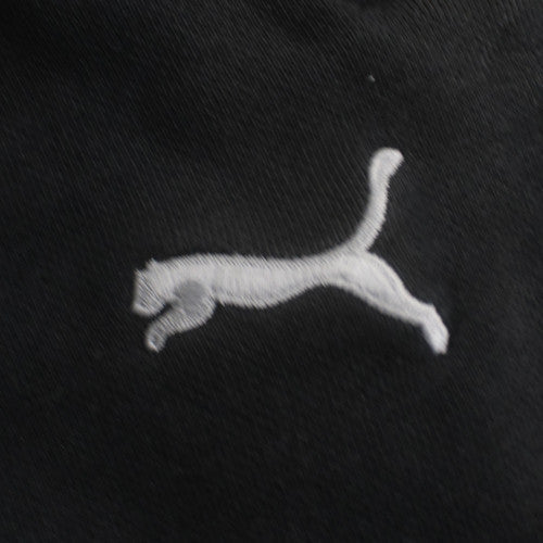 Puma Men’s Black Sweatpants XL Regular Fleece Casual Joggers