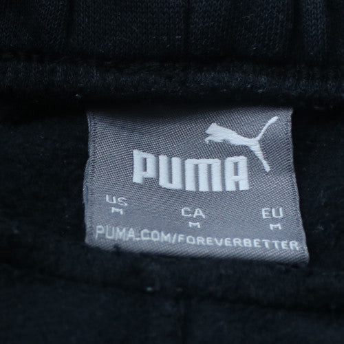 Puma Men's Black M Sweatpants Tapered Fleece Joggers