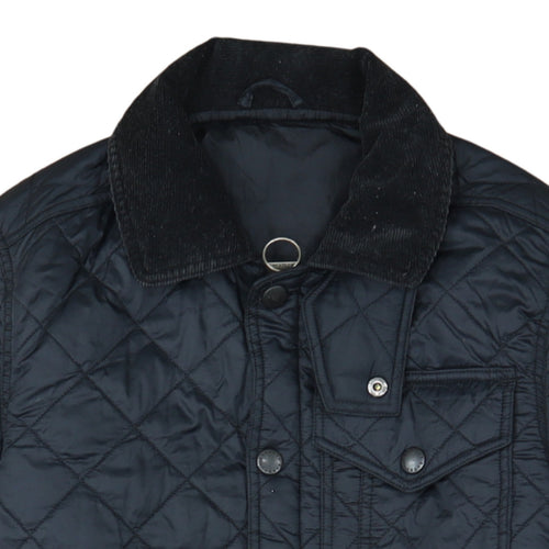 Barbour Men's Black Quilted Jacket Size S Regular Fit Outdoor Coat