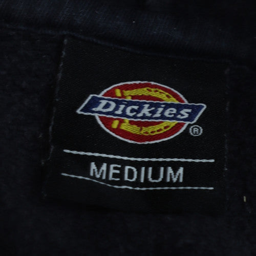 Dickies Men Black Pullover Hoodie Medium Fleece Sweatshirt