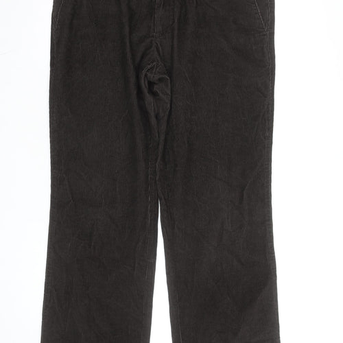 Dockers Men's Brown Corduroy Classic Fit Chino Trousers 34x32