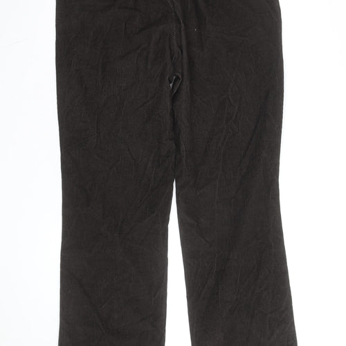 Dockers Men's Brown Corduroy Classic Fit Chino Trousers 34x32