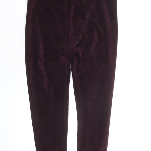 Marks and Spencer Women’s Purple Velvet Leggings Size 14