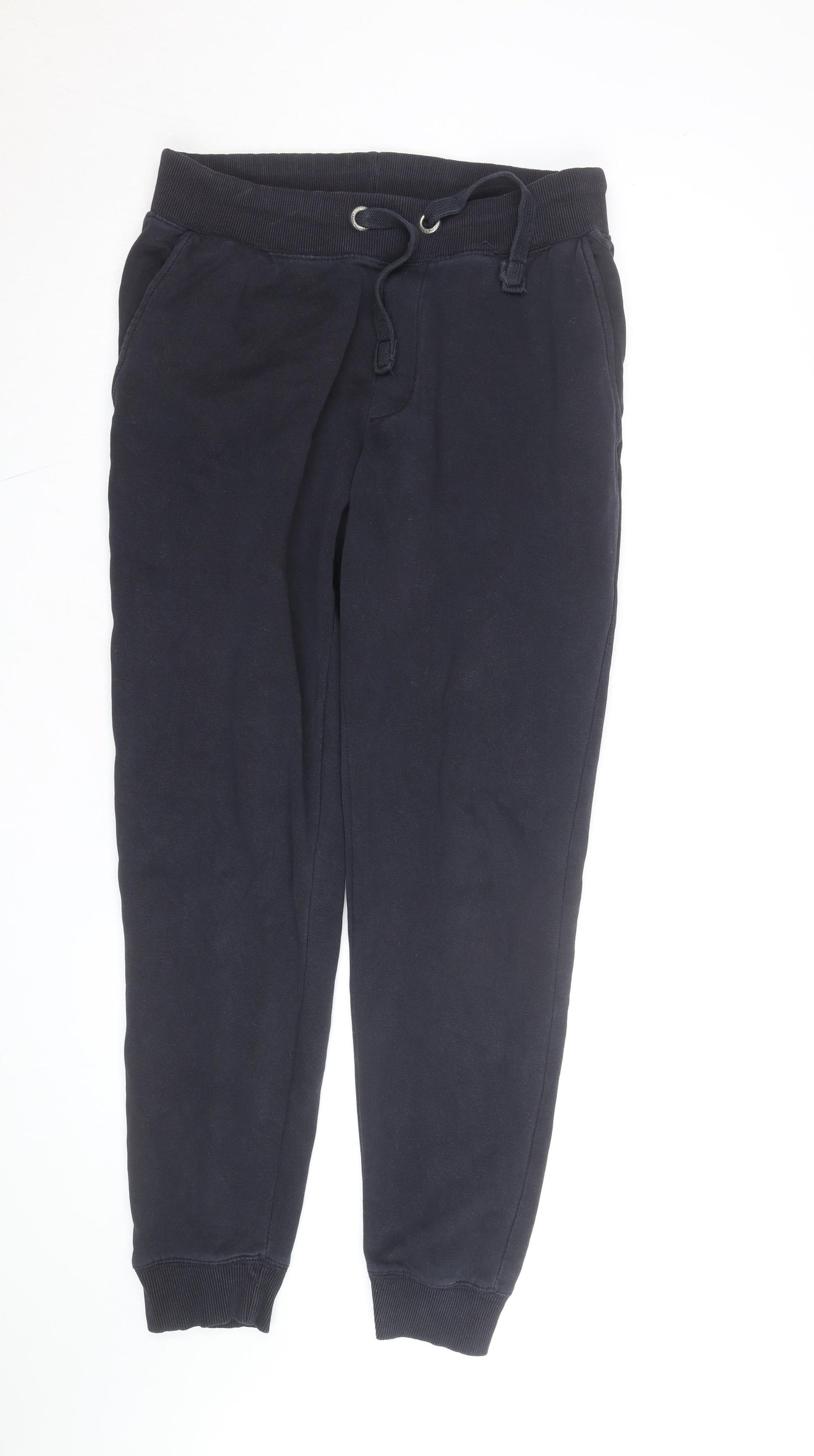 French Connection Men's Black Jogger Trousers Size L Comfortable Fit