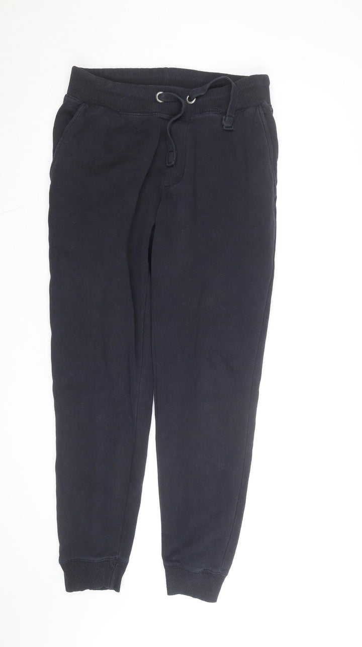 French Connection Men's Black Jogger Trousers Size L Comfortable Fit