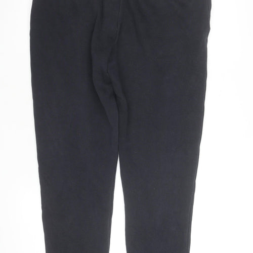 French Connection Men's Black Jogger Trousers Size L Comfortable Fit