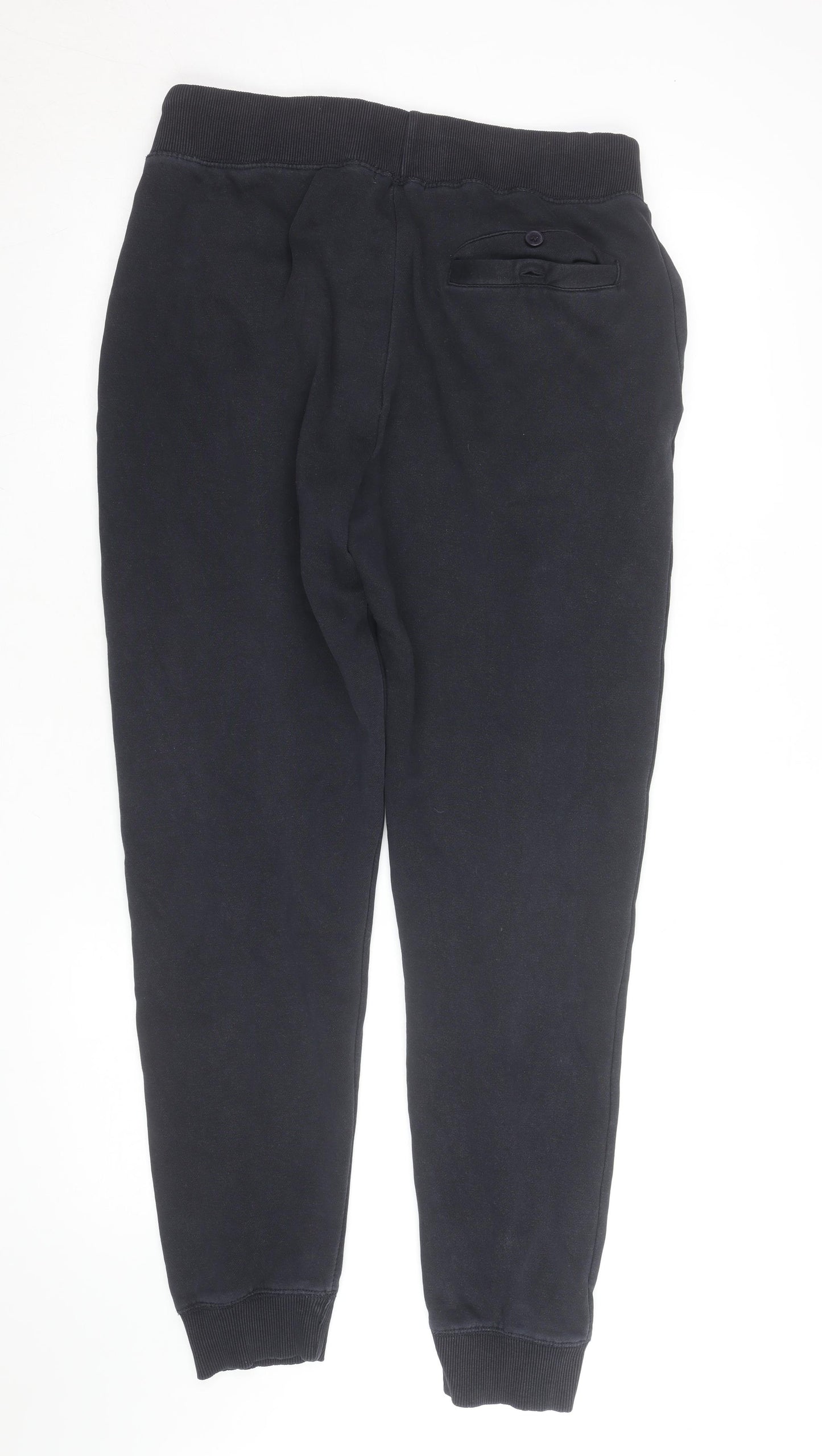 French Connection Men's Black Jogger Trousers Size L Comfortable Fit