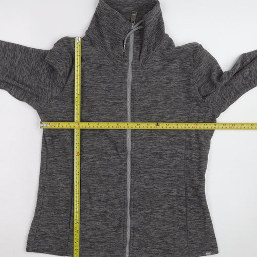 Regatta Womens Grey Full Zip Active Fleece Jacket Size 12