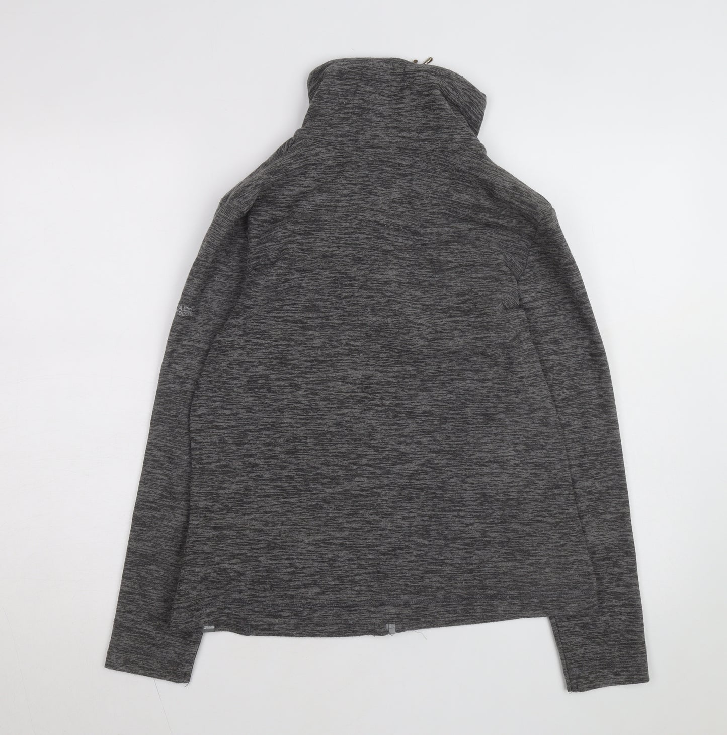 Regatta Womens Grey Full Zip Active Fleece Jacket Size 12
