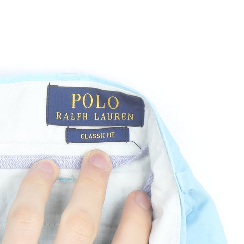 Polo Ralph Lauren Men's Blue Classic Chino Shorts Size 30