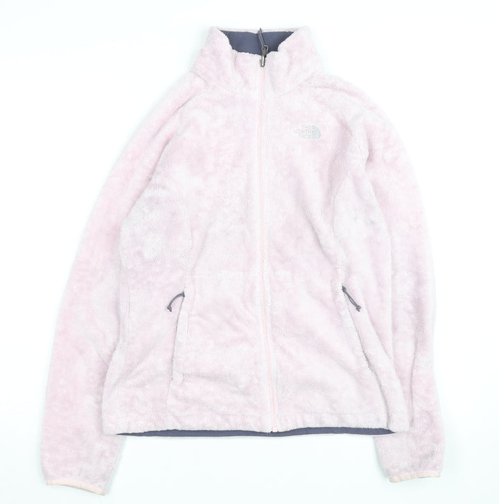 The North Face Womens Pink Fleece Full Zip Jacket Size M