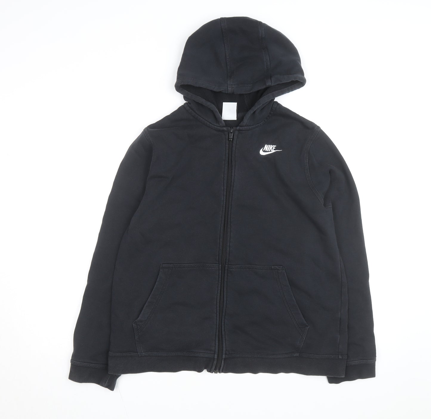 Nike Men's Black XL Full Zip Hooded Track Jacket