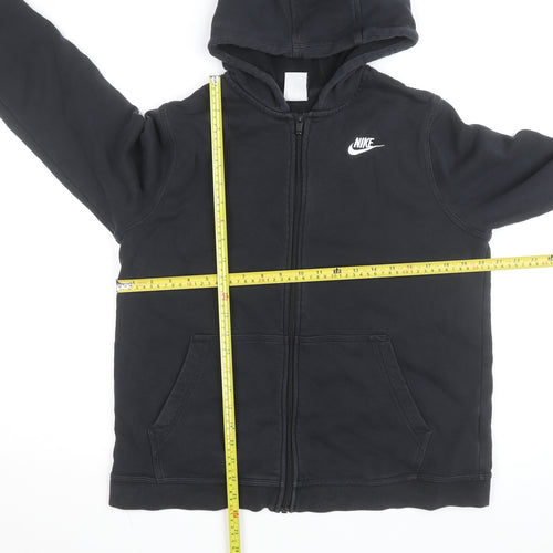 Nike Men's Black XL Full Zip Hooded Track Jacket