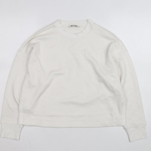 Marks and Spencer Autograph Women's Ivory Small Pullover Sweatshirt