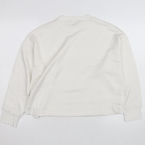 Marks and Spencer Autograph Women's Ivory Small Pullover Sweatshirt