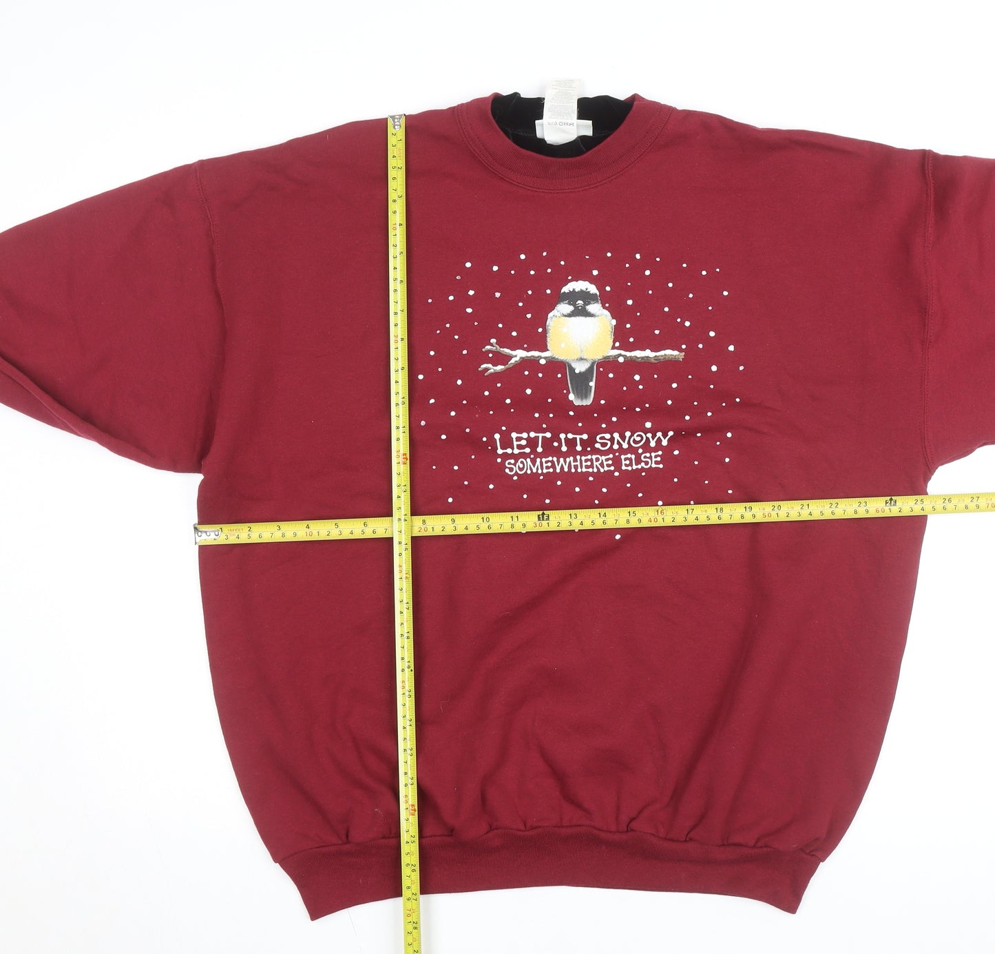 National Wildlife Federation Men's Red XL Pullover Sweatshirt Graphic