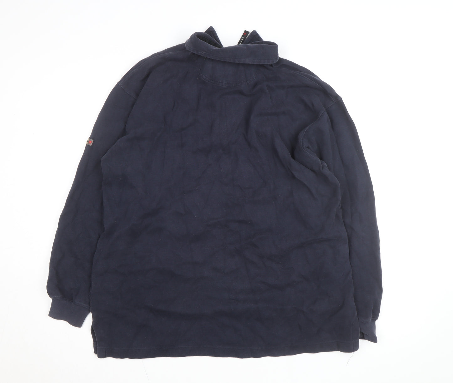 Pringle Men's Blue Cotton Half Zip Basic Jacket Size L