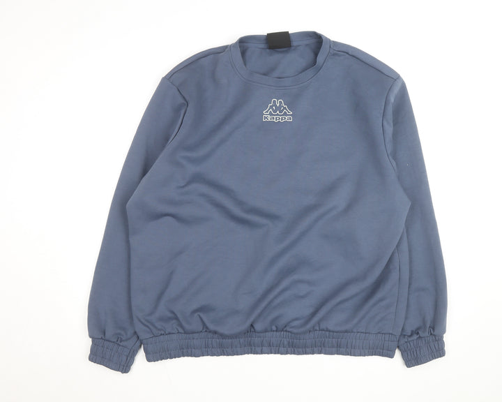 Kappa x Primark Women's Blue 2XL Pullover Sweatshirt