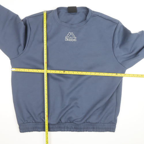 Kappa x Primark Women's Blue 2XL Pullover Sweatshirt