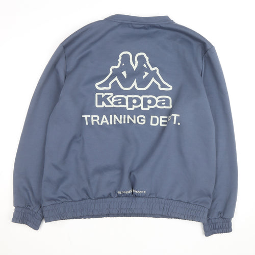 Kappa x Primark Women's Blue 2XL Pullover Sweatshirt