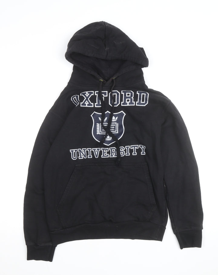 Stars & Stripes Men’s Black Oxford University Pullover Hoodie XS